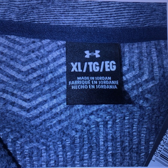 Under Armour Green and Gray Pullover Hoodie - Picture 2 of 4